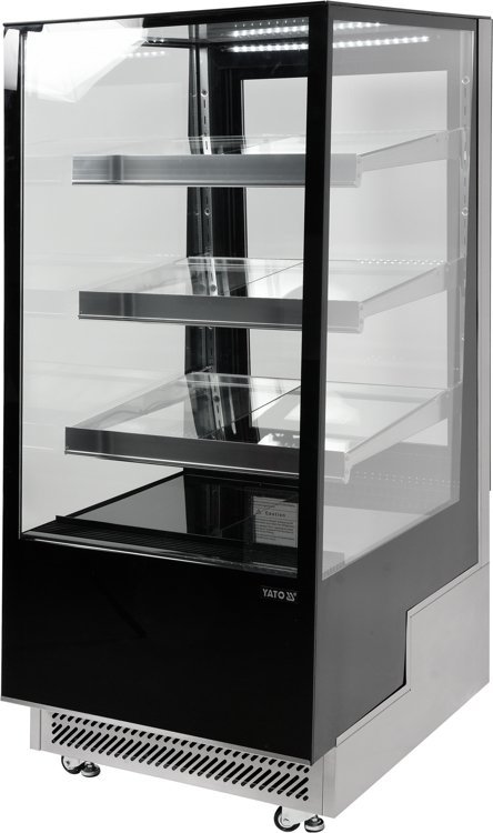 WITRYNA CHŁODNICZA 300L 65x80x144 CZARNA