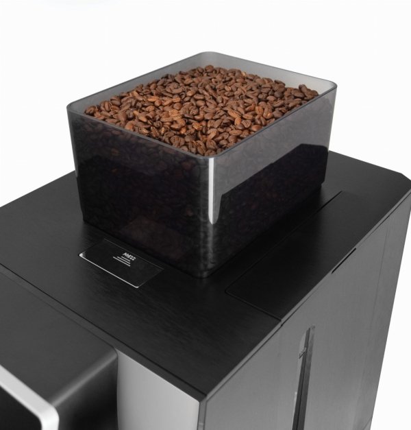 Automatyczny ekspres do kawy RQK8S z ekranem dotykowym | pojemnik 8l |  podłączenie do wody | srebrny