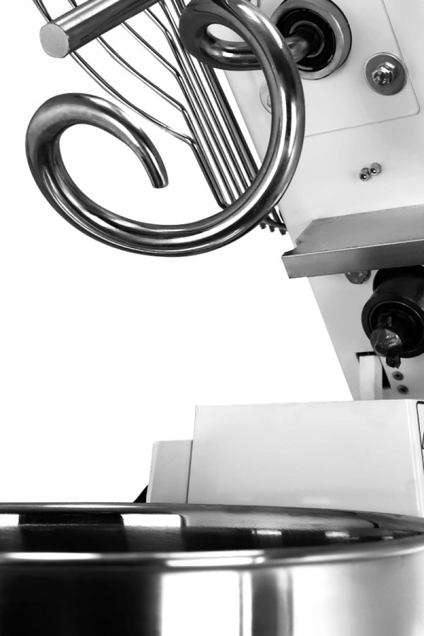 Mikser spiralny RTF 50 TR | podnoszona głowica i niewyjmowana dzieża | 48 l | 1,5 kW