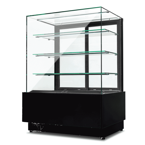 Witryna cukiernicza neutralna Dolce Visione Neutro 1300 | 1300x670x1300 mm