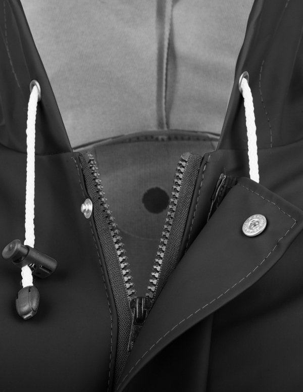 WATERPROOF JACKET 3/4 (ZIP AND SNAPS) 616