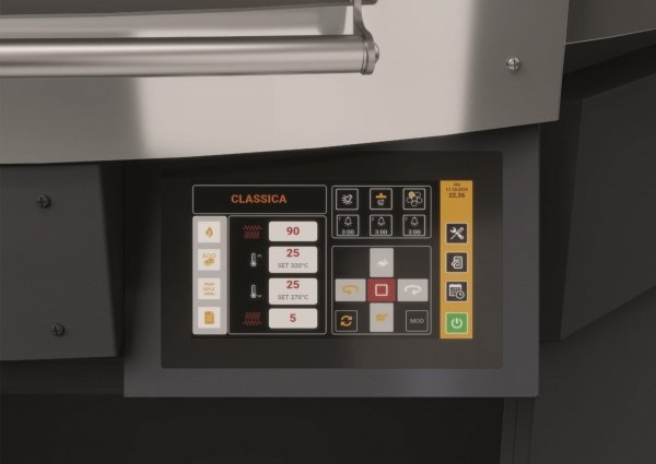 Piec do pizzy elektryczny obrotowy Cuppone Alpha | rotacyjny | jednokomorowy | 14x30 |  AO140/1TS