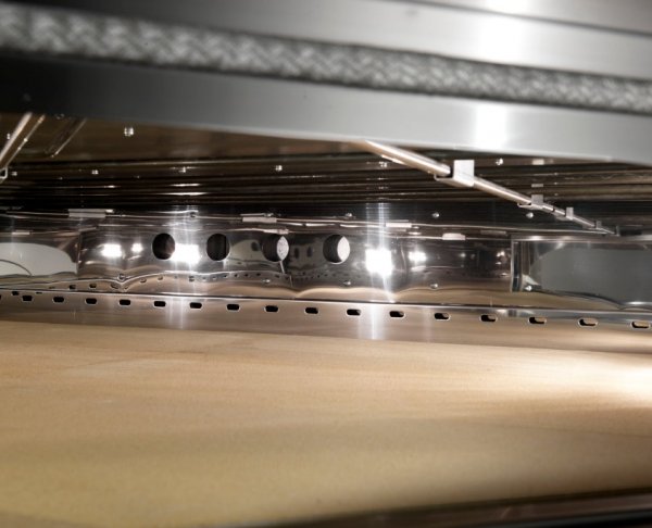 Piec narożny do pizzy Cuppone Caravaggio | CR535/1 CD | elektryczny | 5x36 cm | 9,7 kW | 1212x1406x430 mm