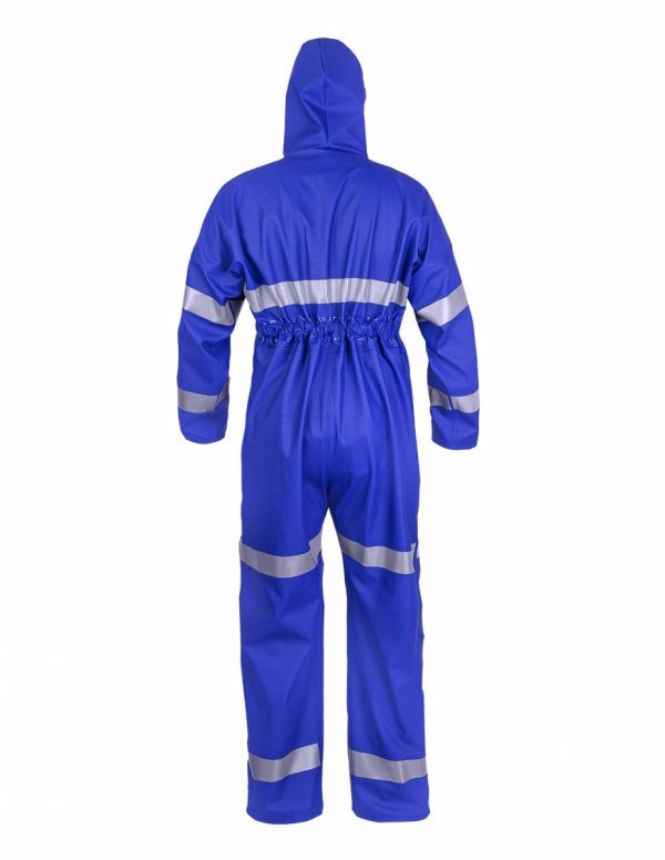 WATERPROOF OVERALLS WITH REFLECTIVE TAPES 104/R