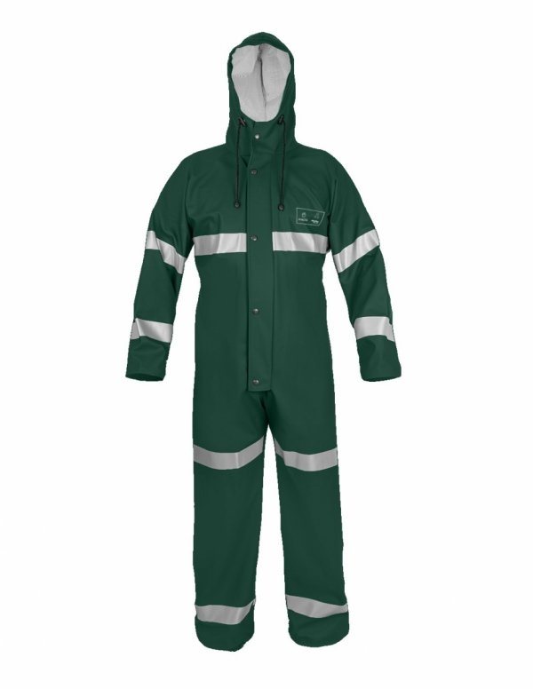 WATERPROOF OVERALLS WITH REFLECTIVE TAPES 104/R