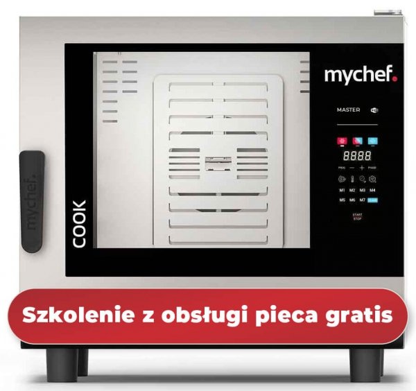 Piec konwekcyjno-parowy elektryczny | automatyczny system myjący | 6xGN2/1 | 18,6 kW | 400 V | Mychef COOK MASTER 062E TSC | System TSC - najwyższa stabilność temperatury