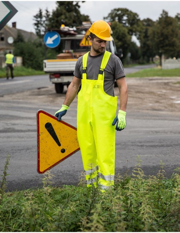 WATERPROOF WARNING BIBPANTS 1011