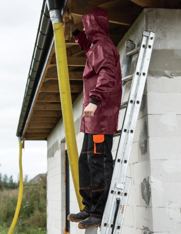 WATERPROOF JACKET 3/4 (ZIP AND SNAPS) 616