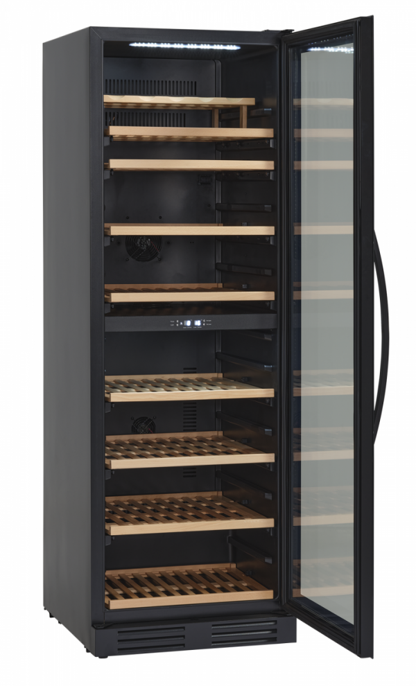 Winiarka | chłodziarka do wina | dwustrefowa | 461 l | na 126 butelek | 595x680x1764 mm | SV124B