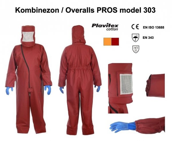 Kombinezon dla pszczelarza Aj Group - PROS