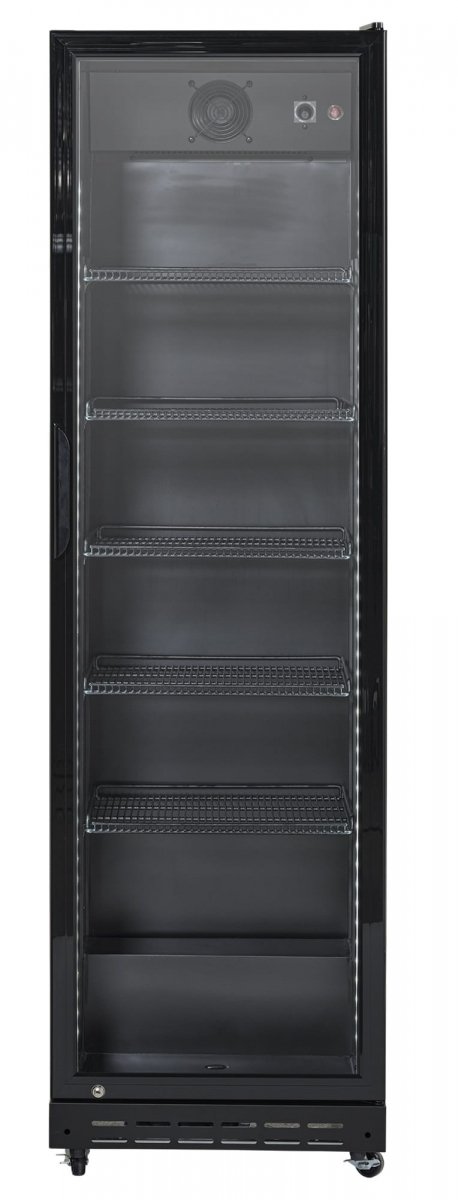Szafa chłodnicza przeszklona | 392 l | SD430BE (RQ429-BLACK)