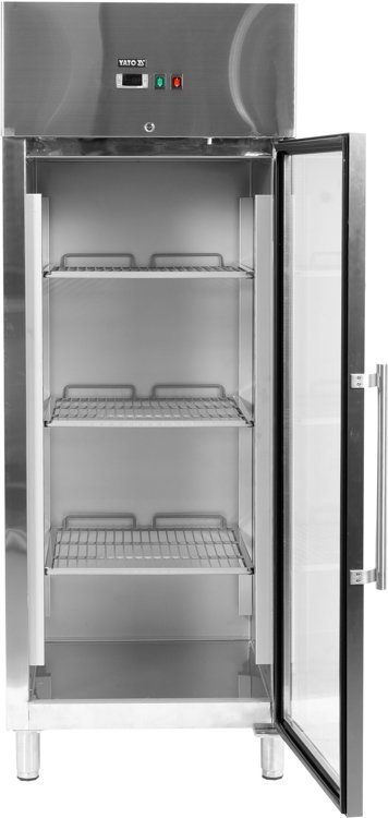 SZAFA CHŁODNICZA GN 2/1 650L PRZESZKLONA