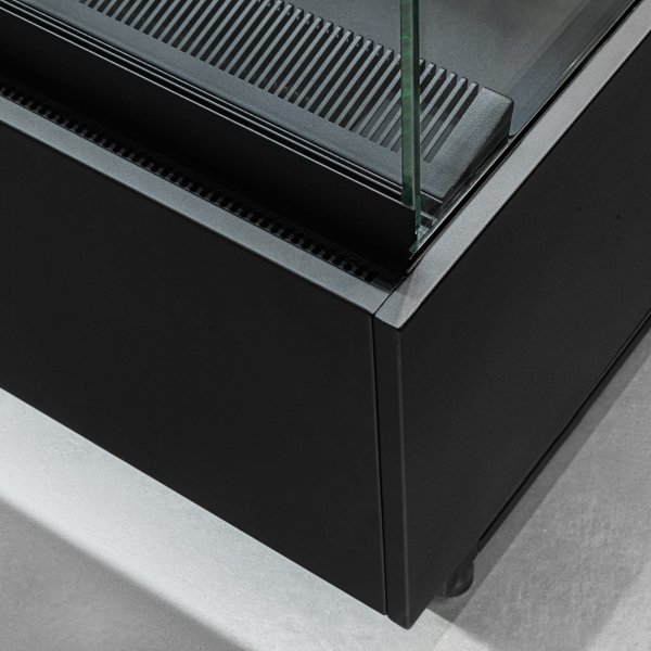 Witryna cukiernicza chłodnicza Dolce Visione Basic 700 BIANCO | 700x670x1300 mm | białe wnętrze