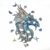 Puzzle Drewniane GROŹNY SMOK M