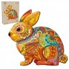 Puzzle Drewniane Szczęśliwy Królik S