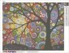 Haft Diamentowy Drzewo Tysiąca Kolorów 45x55 cm