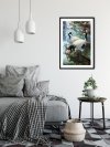 Haft Diamentowy Japońskie Żurawie 45x75 cm K