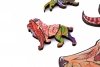 Puzzle Drewniane Królewski Lew A5