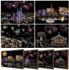 Magiczna Zdrapka Wieża Big Ben Londyn 40x28 cm