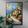 Malowanie Po Numerach Zestaw Dom w Toskanii 40x50