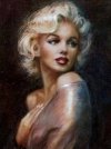 Haft Diamentowy Piękna Marylin Monroe 45x58