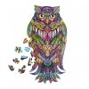 Puzzle Drewniane Mądra Sowa