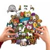 Puzzle Drewniane Psi Świat XL