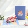 Kartka Pocztowa Okolicznościowa 3D Pop-up Ślub - Weselne Auto