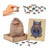 Puzzle Drewniane Magiczna Sowa A5