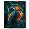 Malowanie Po Numerach Zestaw Piękna papuga 40x50