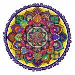 Puzzle Drewniane Mandala Zen S