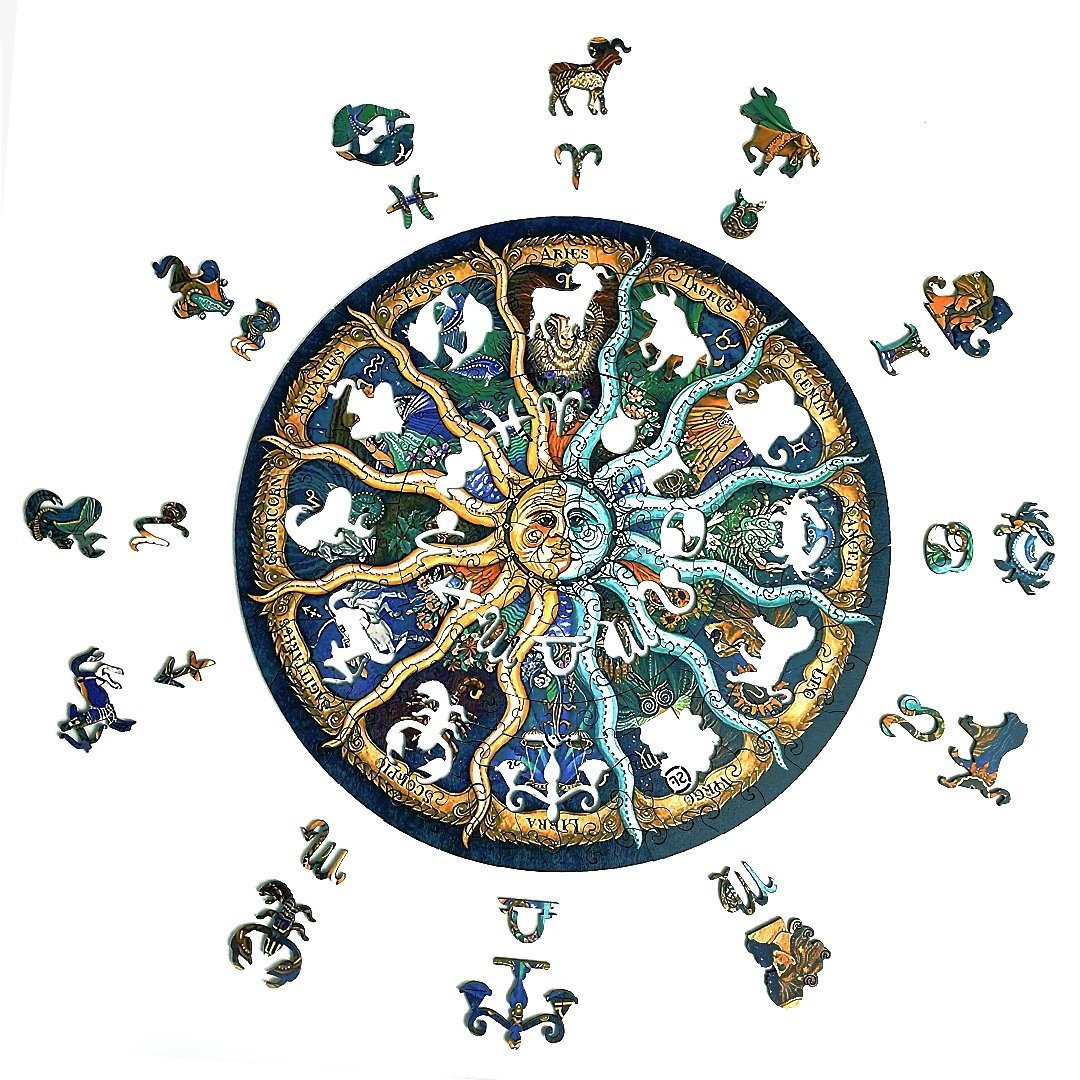 Puzzle Drewniane Piękny Zodiak L