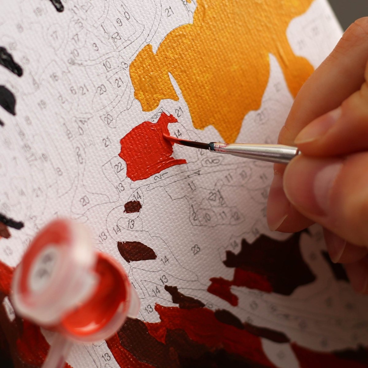 Malowanie Po Numerach Zestaw Pyszny Chleb 40x50