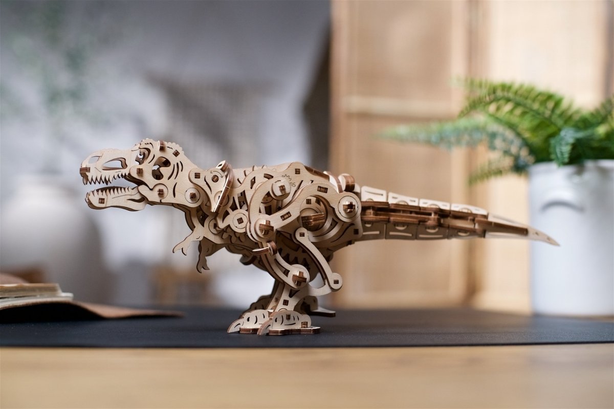 Puzzle 3D Drewniane Tyranozaurus Rex uGEARS