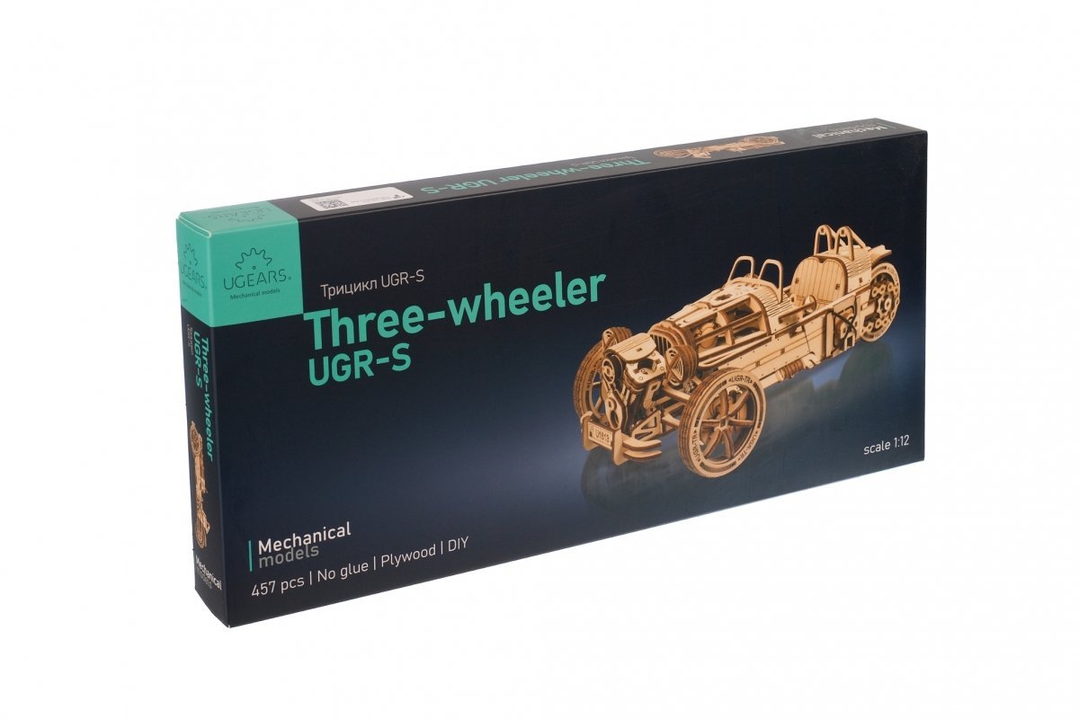 Puzzle 3D Drewniane Trójkołowiec UGR-S uGEARS