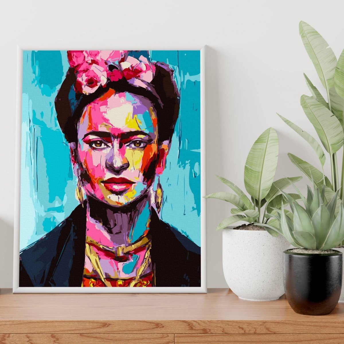 Malowanie Po Numerach Zestaw Jasna Frida 40x50