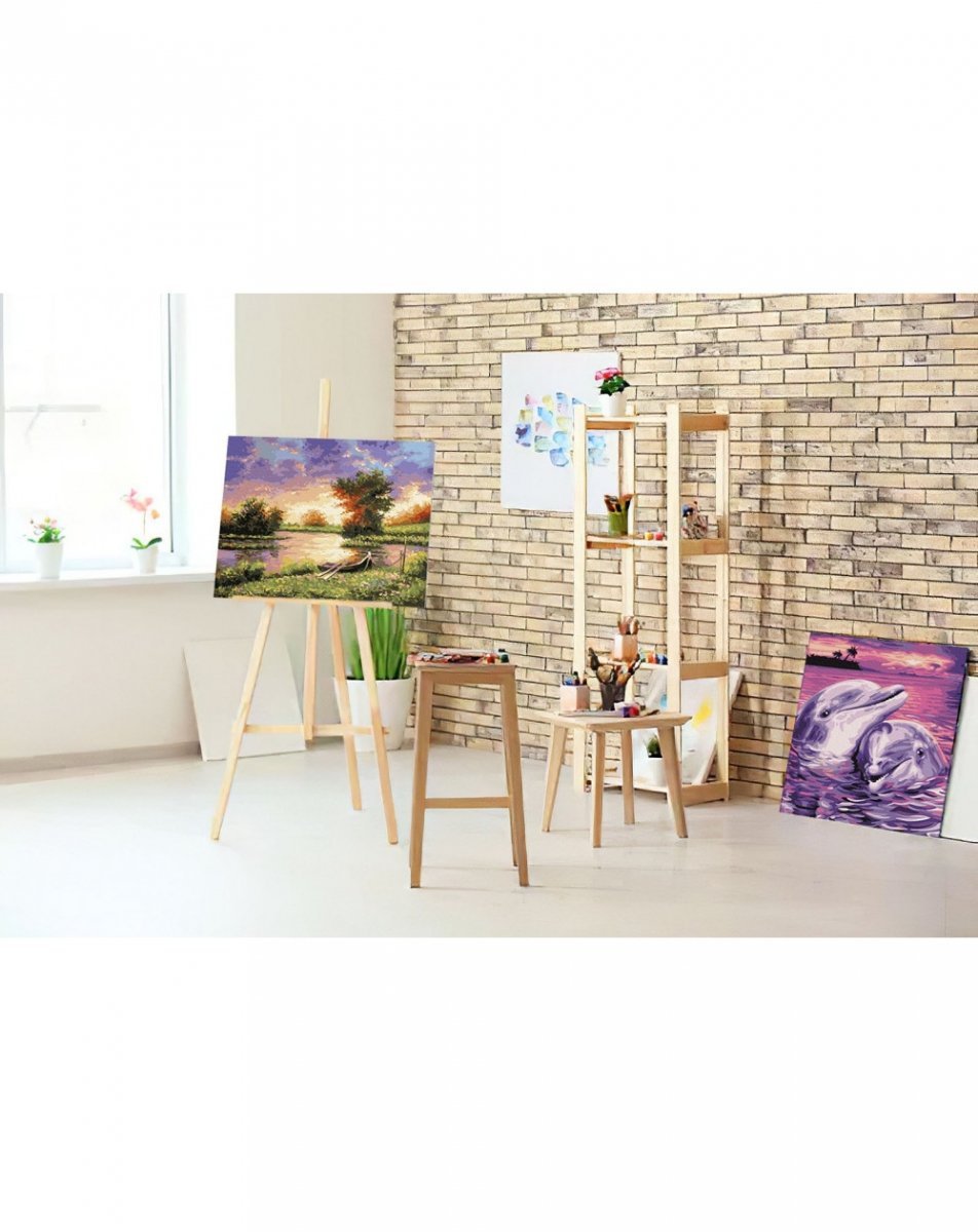 Malowanie Po Numerach Zestaw Letni Krajobraz 40x50