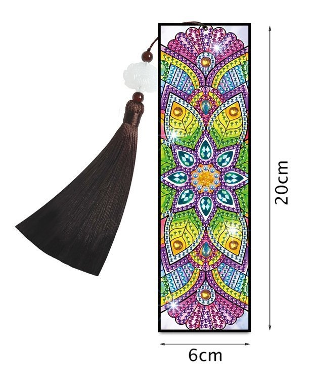 Haft Diamentowy Zakładka Zakładki do książki - Mandala