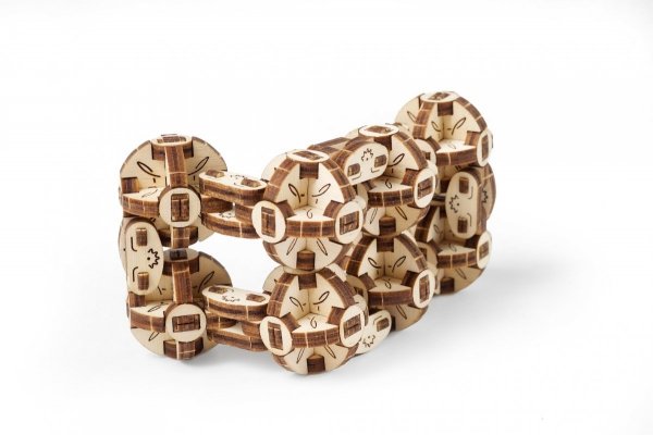 Puzzle 3D Drewniane Sześcian Sferyczny uGEARS