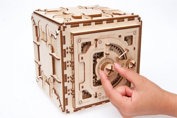 Puzzle 3D Drewniane Sejf uGEARS