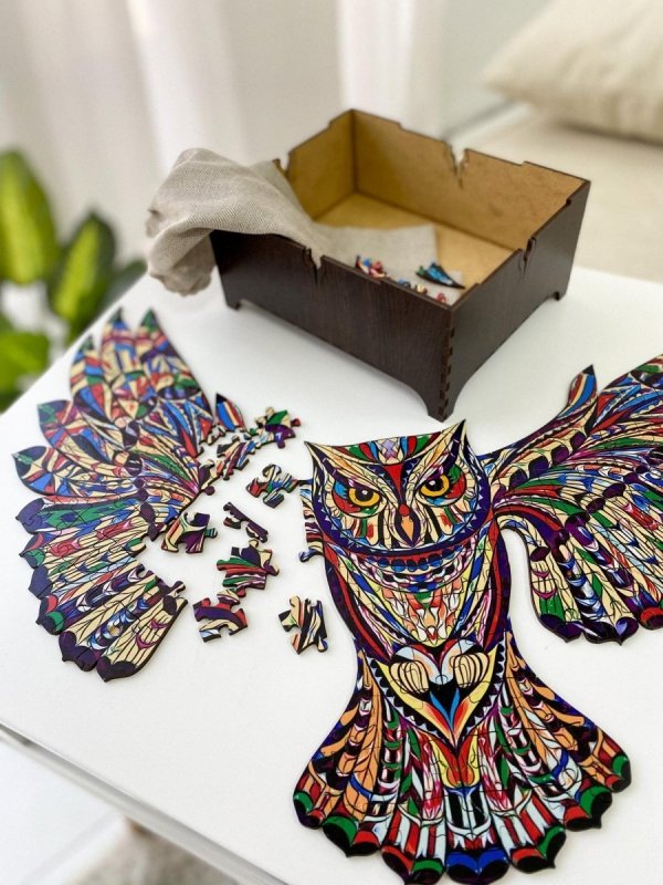 Puzzle Drewniane Baśniowy Orzeł