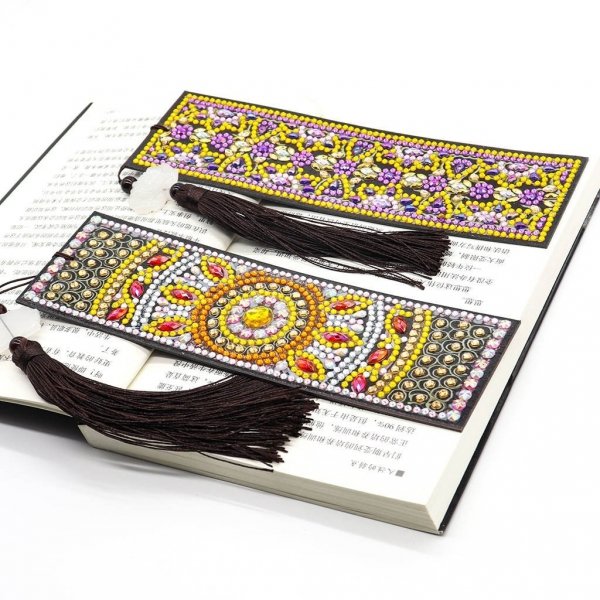Haft Diamentowy Zakładka Zakładki do książki - Mandala