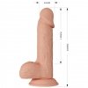 Beautiful Catoblepas Dildo z wibratorem - realistyczny penis na przyssawkę