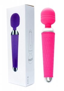 Wibrator Power Wand Pink mikrofon masażer 16 programów USB