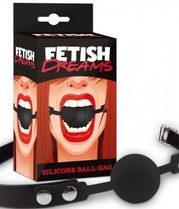 Knebel Black Fetish Dreams Silicone