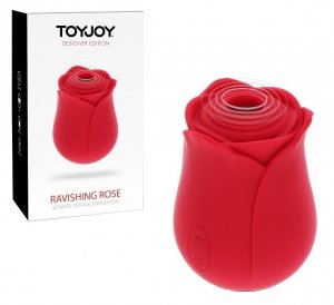 Ravishing Rose stymulator ssący w kształcie róży - silikonowy masażer łechtaczki