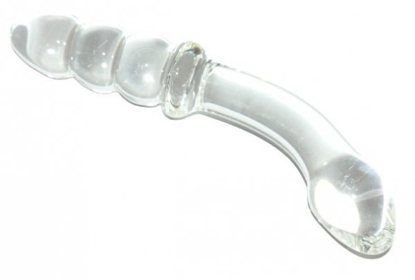 Glass Romance szklana sonda analna - szklane dildo