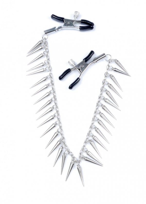 Fetish Boss Exclusive Nipple Thorn Clamps z kolcami