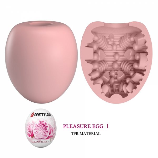 Masturbator różowe jajko Pretty Love - Pleasure Egg