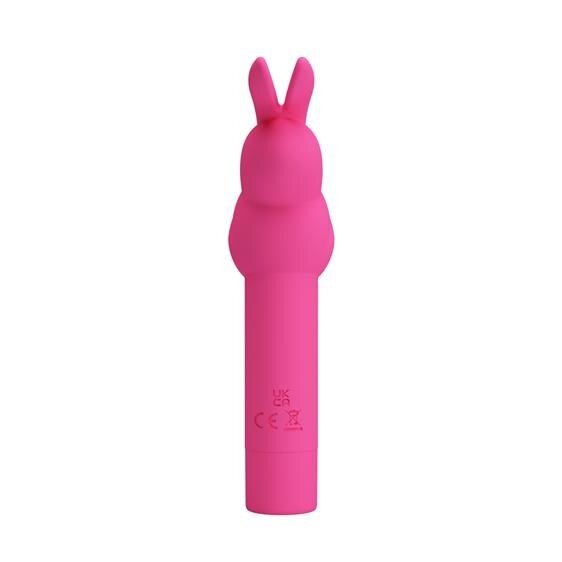 Wibrator GERARDO Pink - Pretty Love - silikonowy króliczek